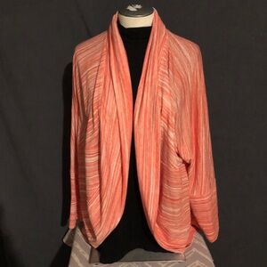 LIZ SPORT LIZ CLAIBORNE OPEN FRONT CARDIGAN XXL LIGHT WEIGHT